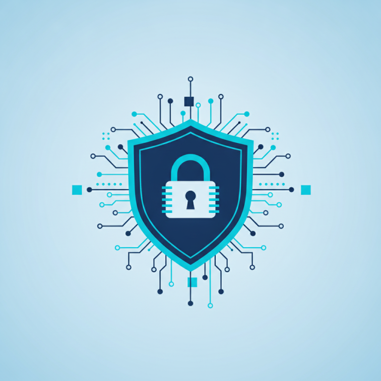Illustration generee par intelligence artificielle illustrant : Comment une TPE ou PME peut-elle anticiper et renforcer sa cybersécurité face aux menaces croissantes de piratage et de ransomware en 2026
