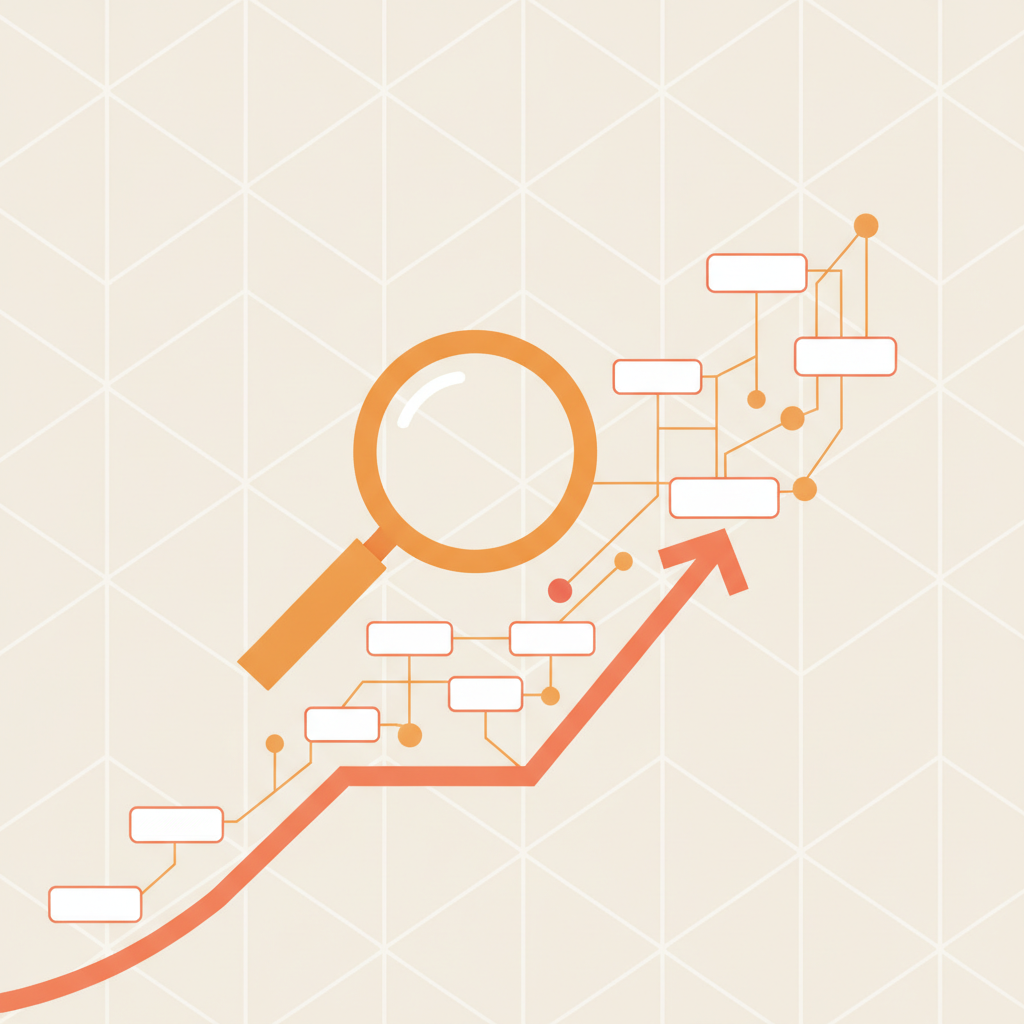 Illustration generee par intelligence artificielle illustrant : Comment optimiser le référencement naturel de votre site TPE ou PME en 2026 pour améliorer sa visibilité sur Google