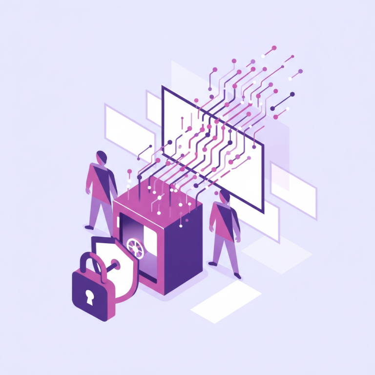 Illustration generee par intelligence artificielle illustrant : Comment une TPE ou PME peut-elle se préparer efficacement aux contrôles de la CNIL suite aux récents piratages massifs de données en 2026