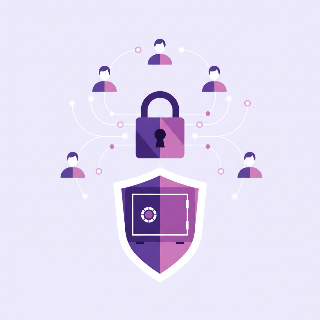 Illustration generee par intelligence artificielle illustrant : Qu’est-ce que le RGPD ? Comprendre ses enjeux, principes et impacts dans la protection des données personnelles