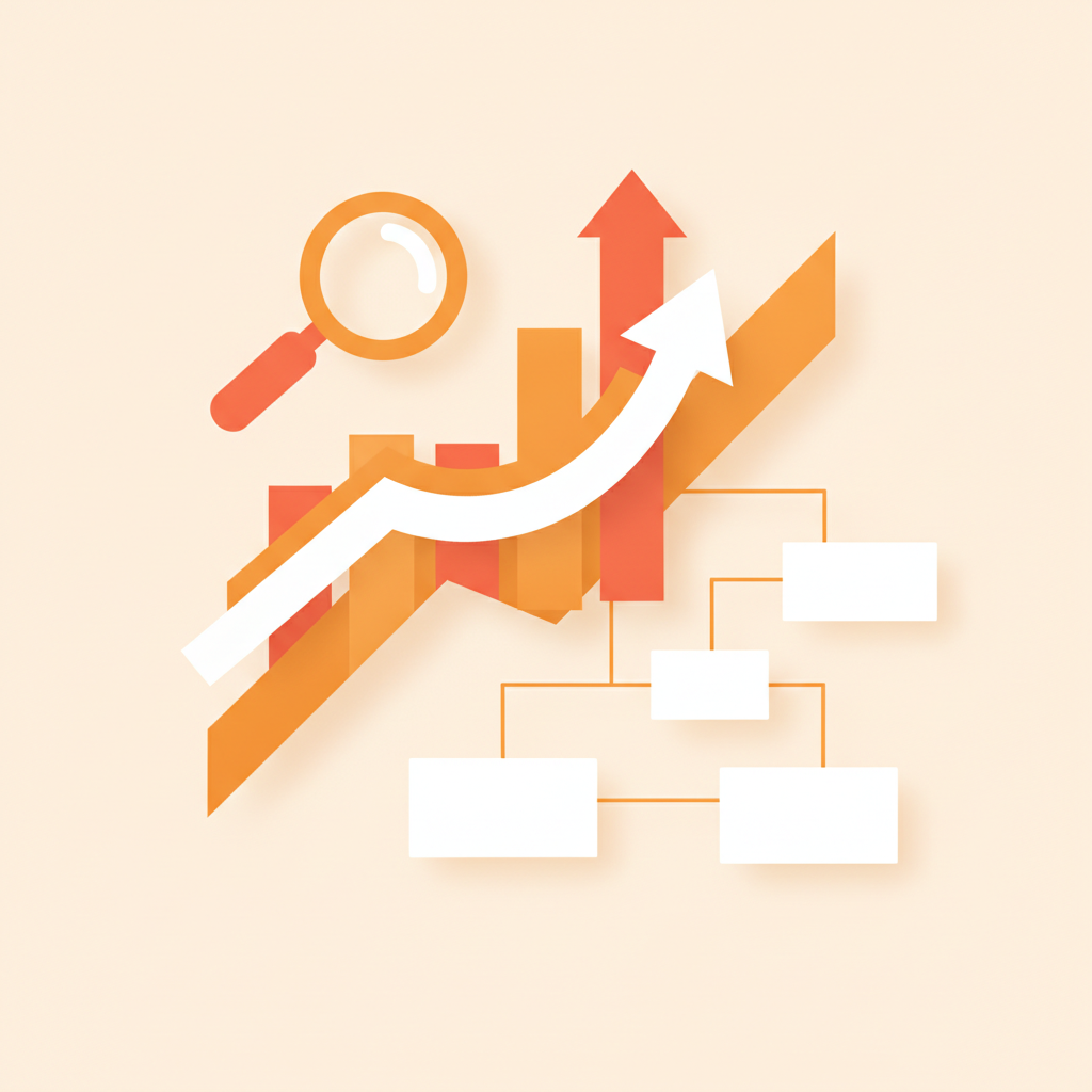 Illustration generee par intelligence artificielle illustrant : Référencement SEO SEA : Tout ce qu’il faut savoir pour booster votre visibilité en ligne